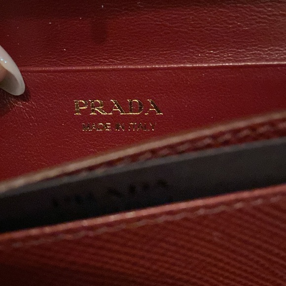 NWOT* Prada Saffiano Leather Card Holder - Picture 10 of 14